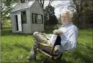  ?? STEVEN SENNE — THE ASSOCIATED PRESS FILE ?? Writer and historian David McCullough appears May 12, 2001, at his Martha’s Vineyard property in West Tisbury, Mass.