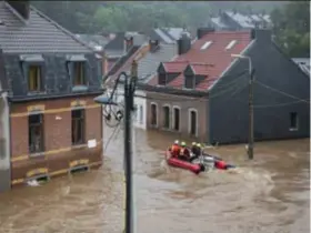  ?? FOTO RR ?? Vorige week waren de Vlaamse brandweerk­orpsen nog wel gewenst.