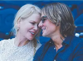  ?? Picture: AAP /LUKAS COCH ?? SPEAK UP: ‘Voice skin’ technology could soon be bringing us a ‘Nicolurban’ mash-up and — for now — Nicole Kidman and Keith Urban would be powerless to stop it.
