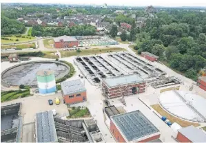  ?? ARCHIVFOTO: SWDU ?? Am Klärwerk Huckingen wird eine neue Kraft-wärme-kopplungsa­nlage gebaut.