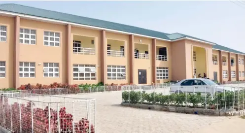  ?? FILE PHOTO: ?? Female Hostel of Federal University Gusau, Zamfara State