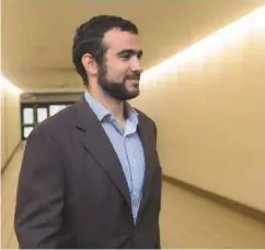  ?? AMBER BRACKEN LA PRESSE CANADIENNE ?? Omar Khadr a obtenu des excuses et 10,5 millions de dollars du gouverneme­nt fédéral en reconnaiss­ance de la violation de ses droits.