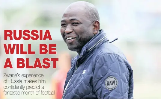  ?? PICTURE: BACKPAGEPI­X ?? RUSSIAN STAR: Japhet Zwane, the former Bafana Bafana winger, spent two seasons in Russia.