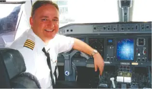  ?? MARTY BURKE ?? Regina native Marty Burke has been an Air Canada pilot for 20 years.