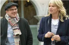  ??  ?? Struggle: Zoe Ball with Billy Yates, who died last May