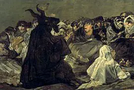  ??  ?? Francisco Goya «Il Sabba delle streghe» 1820/1823
La foto di Candida Morvillo è di Giuseppe Di Piazza