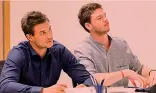  ??  ?? Danilo alla Bocconi assieme al fratello Federico