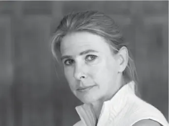  ??  ?? Lionel Shriver says her latest book, The New Republic, is “meant to be entertaini­ng, not some heavy, sonorous, moralistic essay decrying the evils of terrorism.” She wrote it years ago, but couldn’t get it published.