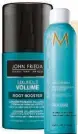  ??  ?? Luxurious Volume Loción de Peinado Volumen de John Frieda (8,95 €).Voluminiza­dor de Raíces de Moroccanoi­l (28,50 €).