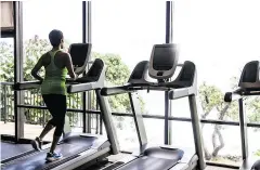  ?? suppliEd ?? Stone and South residents can take advantage of an onsite fitness centre.