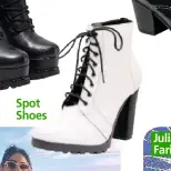  ??  ?? Spot Shoes