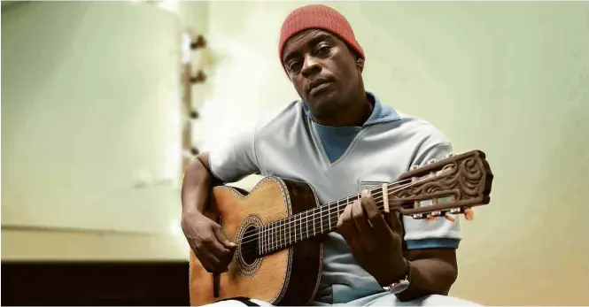  ??  ?? O cantor, compositor e ator Seu Jorge, que em 2019 lança álbum com inéditas e três filmes