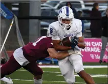  ?? DREW ELLIS — OAKLAND PRESS FILE PHOTO ?? Walled Lake Western senior football player Koen Entringer recently made a commitment to play at the University of Iowa.