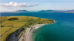  ?? ?? South Uist, where poet Martin Macintyre visited his father’s uncle and first heard the Gaelic language.