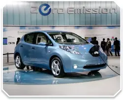  ??  ?? Nissan Leaf: The most successful electric vehicle.