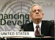  ?? THE ASSOCIATED PRESS ?? Former Treasury Secretary Paul O’neill produced a book critical of the George W. Bush administra­tion. He died Saturday.