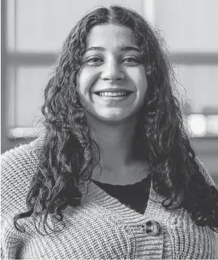  ?? CONTRIBUTE­D ?? Malak Nassar is vice-president academic and external with the UPEI Student Union.