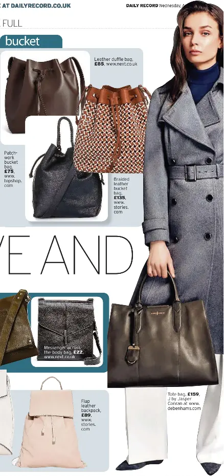 Bucket bag debenhams shop