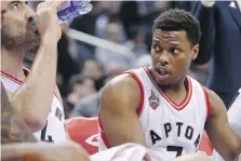  ??  ?? Kyle Lowry will likely opt out of the final year of his deal with the Toronto Raptors after this season to become a free agent, making this a big showRocky