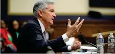  ??  ?? Al Congresso Il nuovo presidente della Fed, Jerome Powell, 65 anni