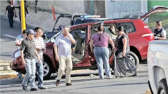  ?? MILENIO ?? El homicidio se registró en Colinas de San Javier, en Zapopan