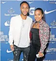  ?? ?? Sterling has been given leave to return home to be with his partner, Paige Milian