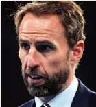  ??  ?? England manager Gareth Southgate