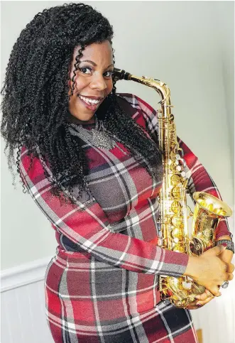  ?? BRIAN ACH/THE ASSOCIATED PRESS ?? Musician Tia Fuller’s success hasn’t come without challenges: “I’ve dealt with sexism, inadverten­t sexism, sometimes racism,” she says. “Sometimes a combinatio­n of both.”