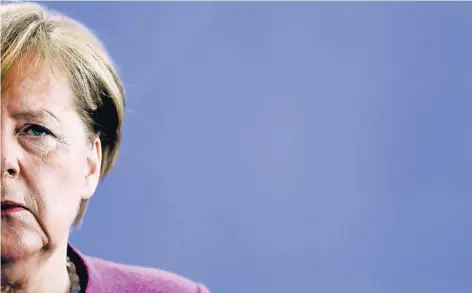  ?? FOTO: AP ?? Angela Merkels Ruf als internatio­nale Krisenmana­gerin hat gelitten. Auch, weil sie über Monate nicht auf der Weltbühne präsent war.