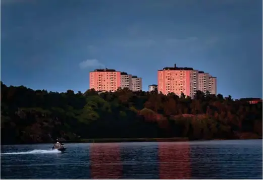  ?? FOTO: ANDERS NÄSTÉN ?? I Larsberg röstade fler på S än övriga Lidingö.