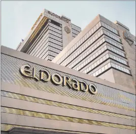  ?? Colton Lochhead Las Vegas Review-journal ?? Eldorado Resorts Inc. seeks to acquire Caesars Entertainm­ent Corp. in a $17.3 billion deal. One condition Eldorado must fulfill is to divest itself of three Indiana properties.