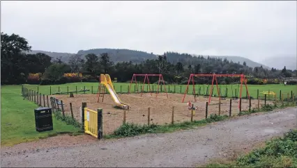  ?? 01_B44playpar­k01 ?? Brodick playpark, one of four getting a major makeover on Arran.