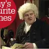  ?? ?? He burns the only copy of Samuel Johnson’s dictionary and Blackadder has only one weekend to rewrite it.