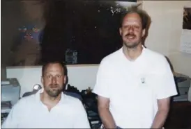  ?? COURTESY OF ERIC PADDOCK VIA AP ?? This undated photo provided by Eric Paddock shows him at left with his brother, Las Vegas gunman Stephen Paddock at right. Stephen Paddock opened fire on the Route 91 Harvest Festival on Sunday killing dozens and wounding hundreds.