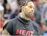  ?? JOHN MCCALL/SUN SENTINEL ?? Miami Heat forward James Johnson’s return from a May surgery has not been without some challenges.