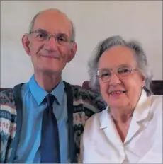  ??  ?? Ron and Barbara Clarke celebrate 60 years of marriage