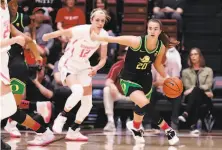  ?? Scott Strazzante / The Chronicle ?? Bay Area native Sabrina Ionescu’s prospects in the WNBA likely will be OK, thanks to the league’s backing by the NBA.