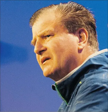  ?? ARLEN REDEKOP/PNG ?? Vancouver Canucks GM Jim Benning seems to be either trading assets for 70 cents on the dollar or firing capable and devoted Canucks. Is this the start of a new imagined organizati­on?