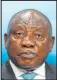  ?? ?? Cyril Ramaphosa