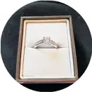  ?? Picture / Trade Me ?? This rejected ring attracted interest.