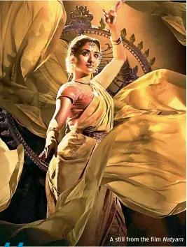  ??  ?? A still from the film
Natyam