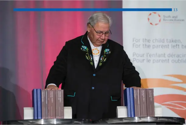  ?? Adam Scotti photo ?? Justice Murray Sinclair in Ottawa in December 2015 after the release of his landmark Truth and Reconcilia­tion Commission report on residentia­l schools.