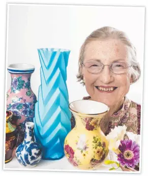  ??  ?? MASSIVE WEEKEND: Pam Armstrong is looking forward to the Vase Extravagan­za for Carnival of Flowers. Picture: Kevin Farmer