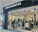  ?? ?? Woolworths’ Fashion Beauty Home business has underperfo­rmed locally in recent years.
Photo: Luba Lesolle/Gallo Images
