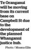  ?? Photo / Moana Ellis ?? Te Oranganui will be moving from its current base on Campbell St due to the developmen­t of the planned Whanganui justice hub.