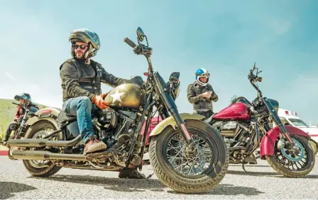  ??  ?? Ochonuevas motociclet­as que se suman al portafolio de Harley Davidson.