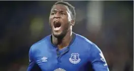  ??  ?? Romelu Lukaku