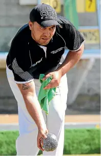  ?? PHOTO: FAIRFAX NZ ?? New Zealand’s Shannon McIlroy won his opening three singles matches at the world bowls championsh­ips.