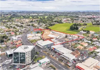  ??  ?? The land in central Otahuhu has long been used to store cars.