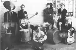  ?? ?? The Manish Boys (pre-David Bowie): Graham Penney, Peter Jansen, Paul Rodriguez, Bob Solly, Roolf Byrne, John Watson